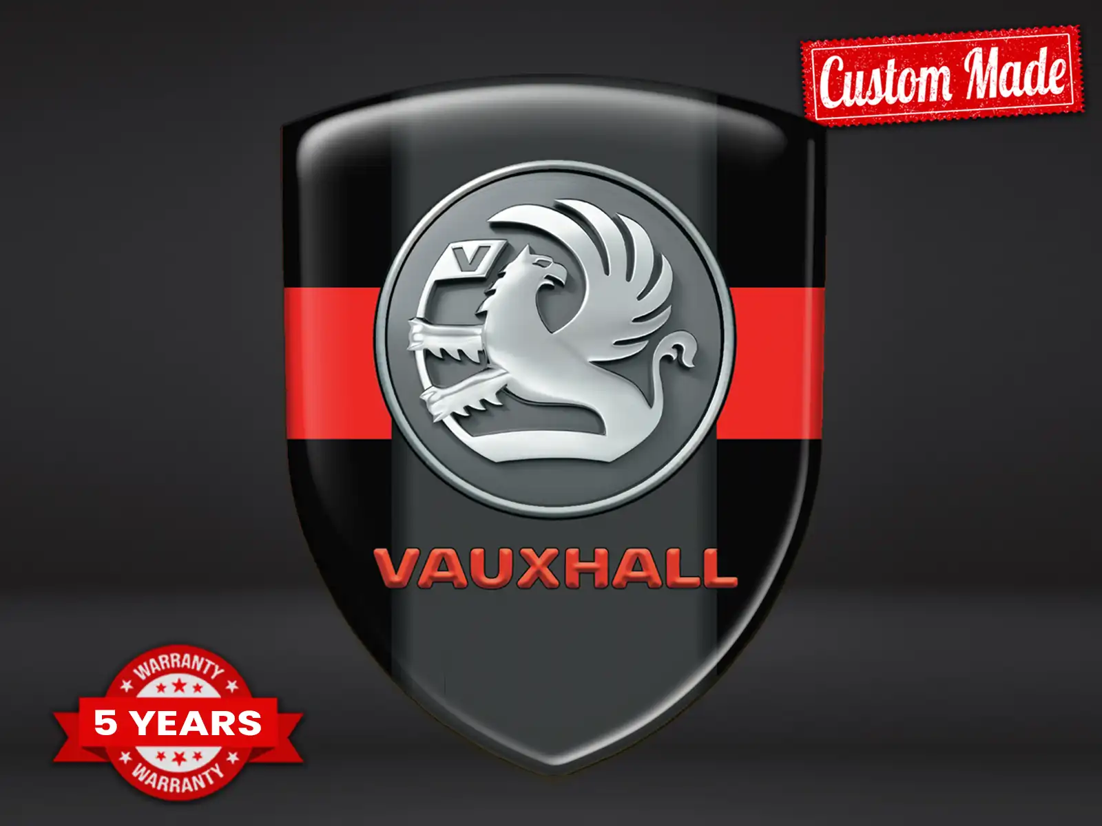 Vauxhall Autocollants Permanents Qualité Perso Moderne